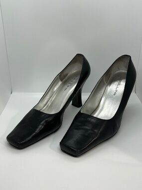 Black High Heel Pumps By Bellini. Size 11 Wide Width. L@@K!!!!!!!